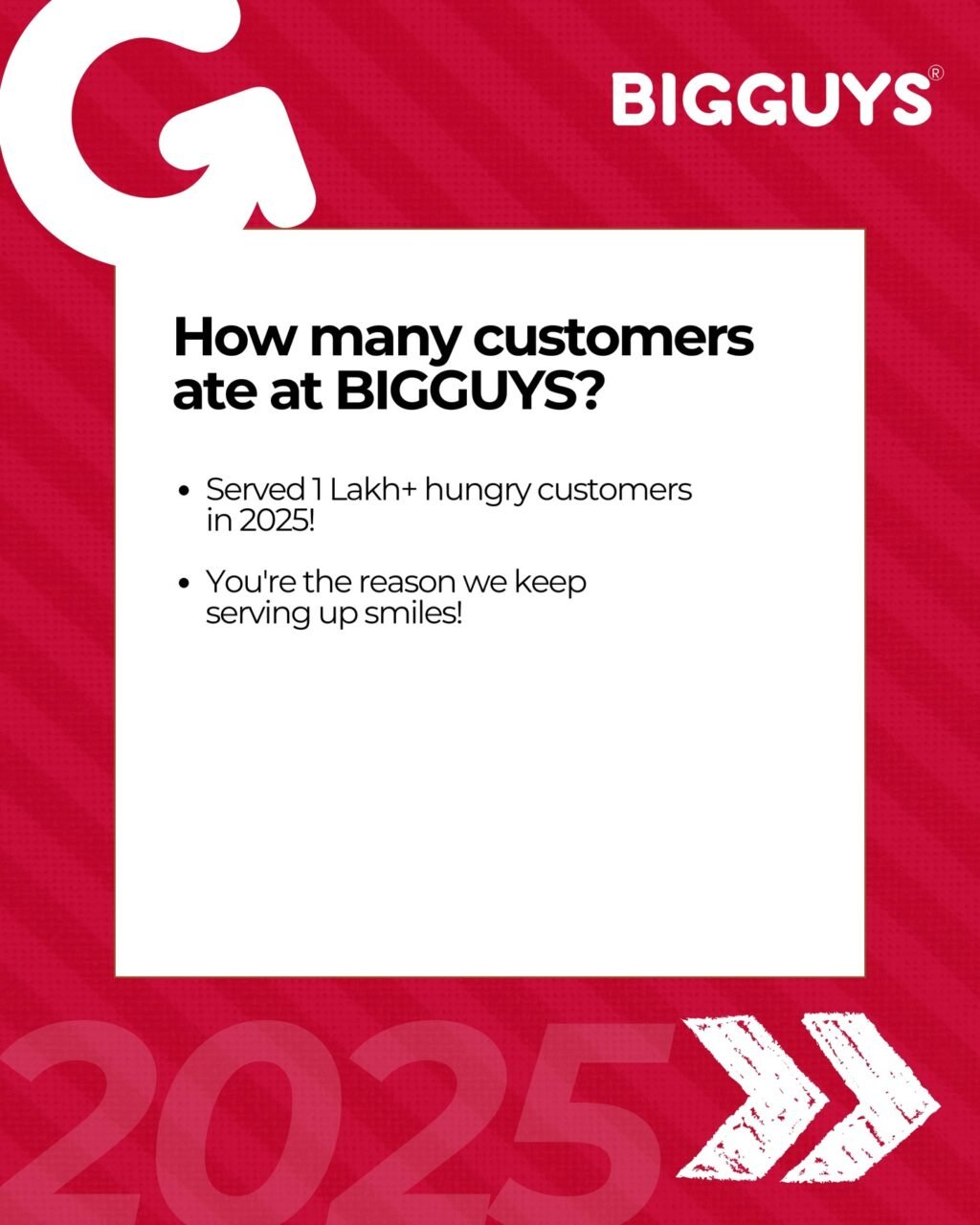 Instagram post from bigguysindia. This post is in position 2.