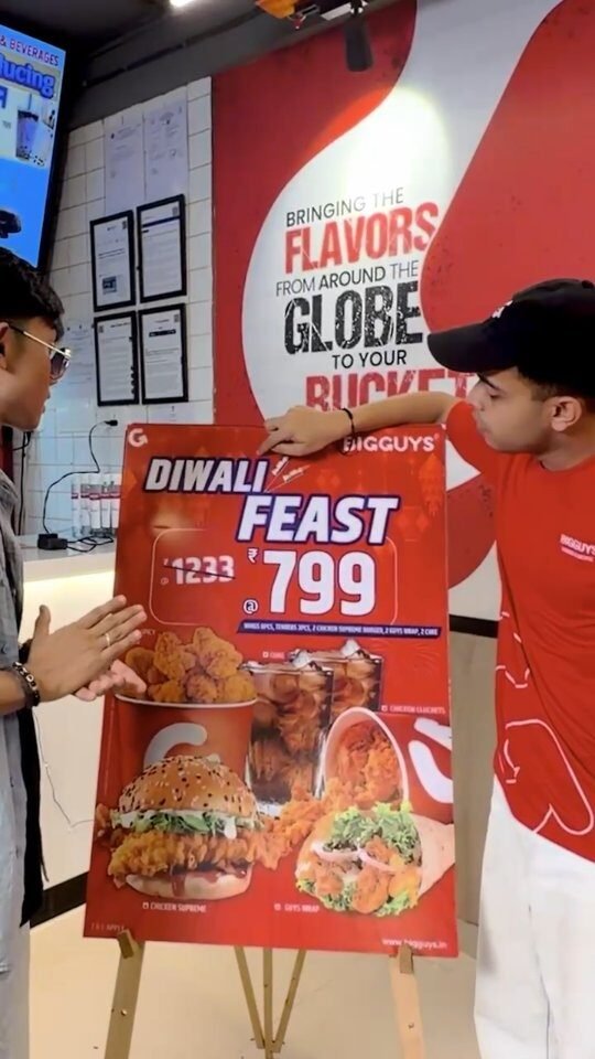 Instagram post from bigguysindia. This post is in position 1.