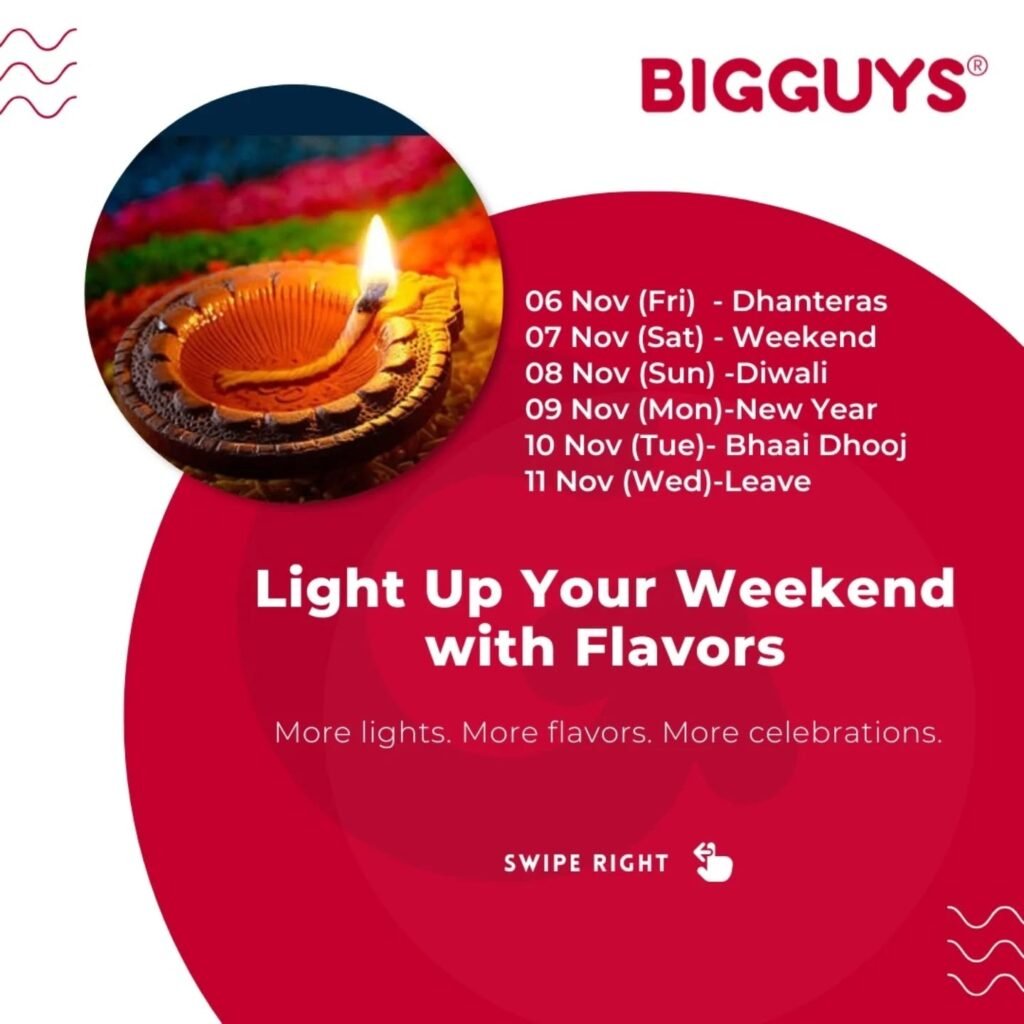 Instagram post from bigguysindia. This post is in position 5.