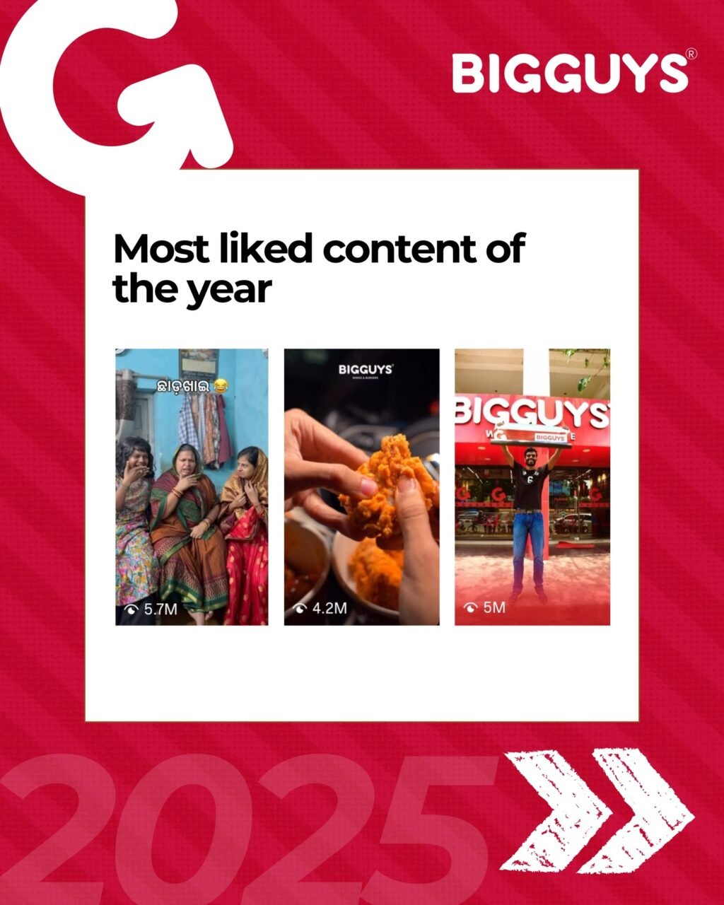 Instagram post from bigguysindia. This post is in position 4.